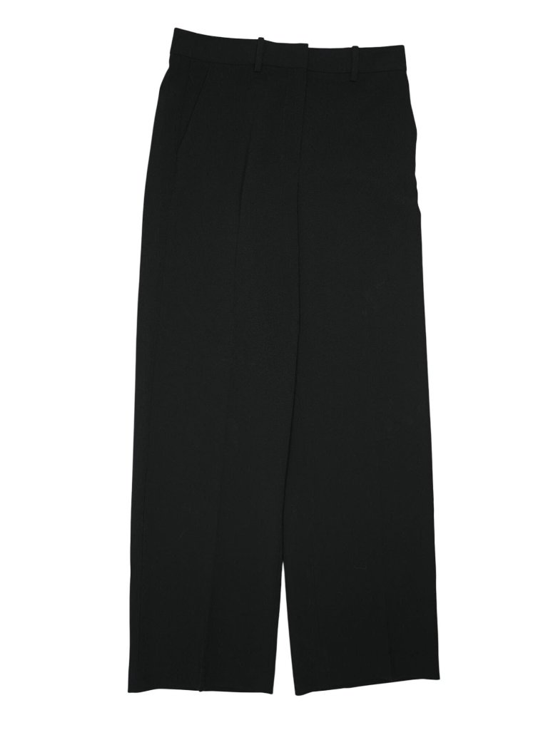 Theory Admiral Crepe Relaxed Straight-Leg Pants